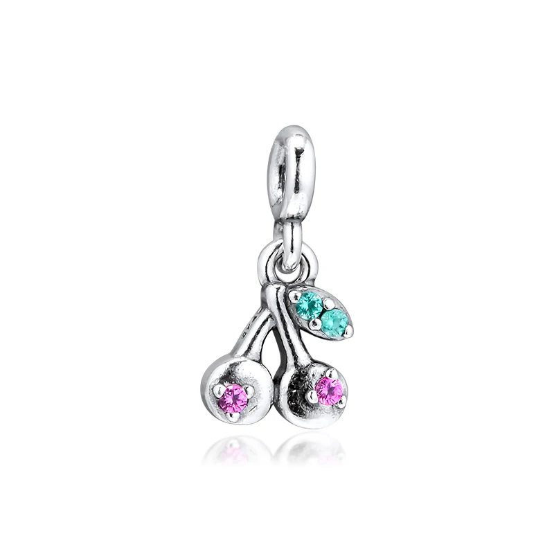 CKK подходит для браслета Pandora ME My Cherry Подвески изготовления украшений из серебра