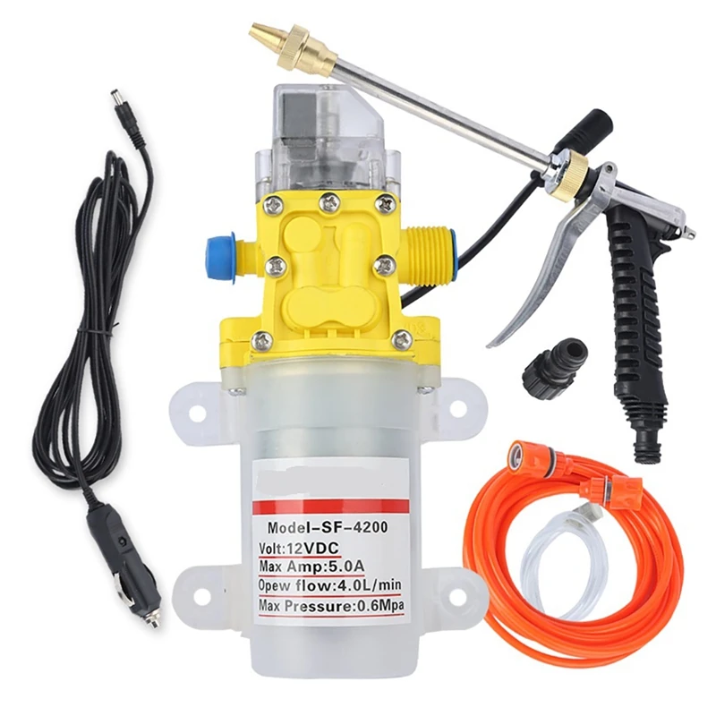 Продажа 12 В 100 Вт автомобильный моечный пистолет, насос, автомобильный распылитель, Очиститель высокого давления, Электрическая очистка, уход за авт... Скидка 12 В 100 Вт автомобильный моечный пистолет, насос, автомобильный распылитель, Очиститель высокого давления, Электрическая очистка, уход за авт...