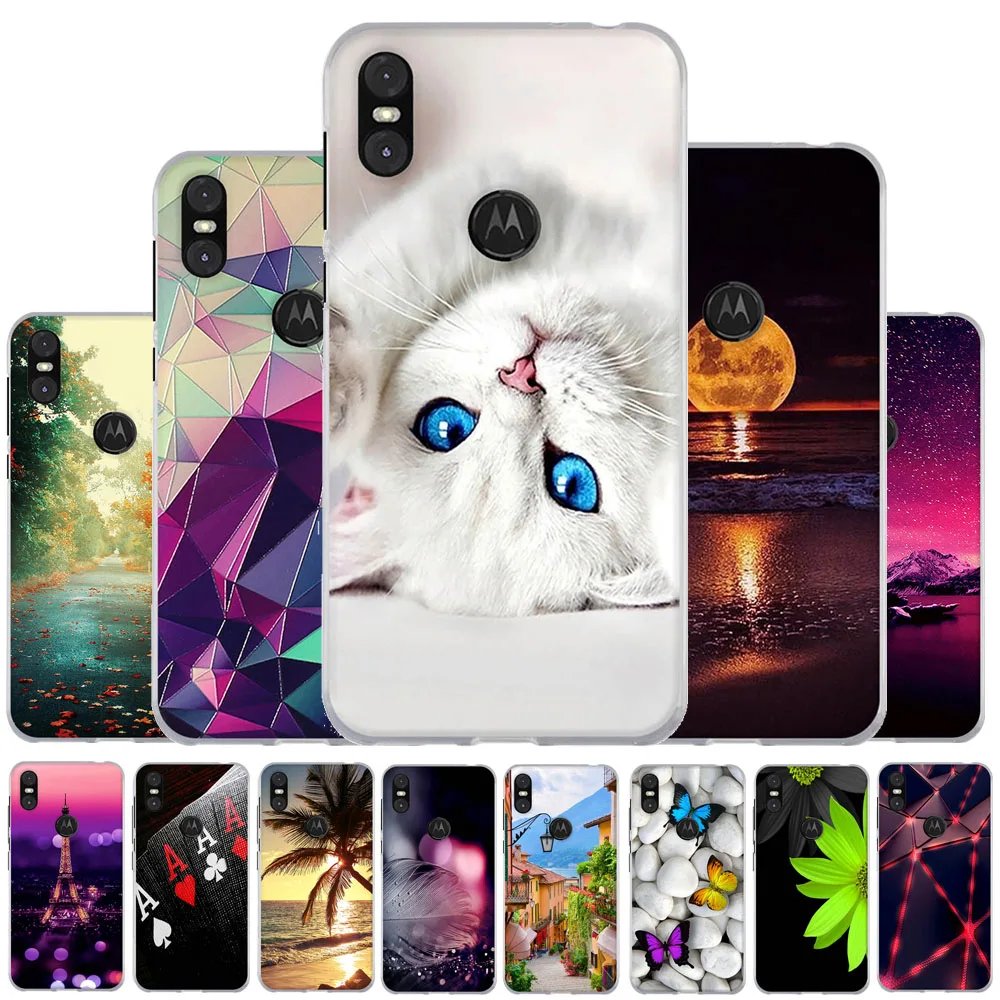 Чехол для Motorola Moto One чехол P30 Play из ТПУ силиконовый дома с принтом бампер Бамперы 