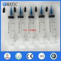 free shipping 6 sets liquid syringes 30mlcc 22 gauge 6pcs glue dispensing tips and black syringe caps