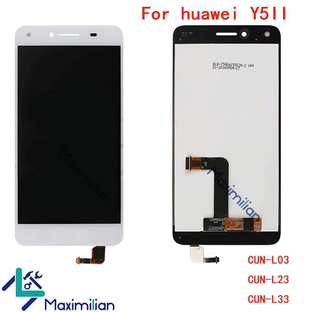 Для huawei Y5 II ЖК-дисплей сенсорный экран дигитайзер Y5II CUN U29 L21 L01 L02 L03 L22 L23 L33 для ЖК с
