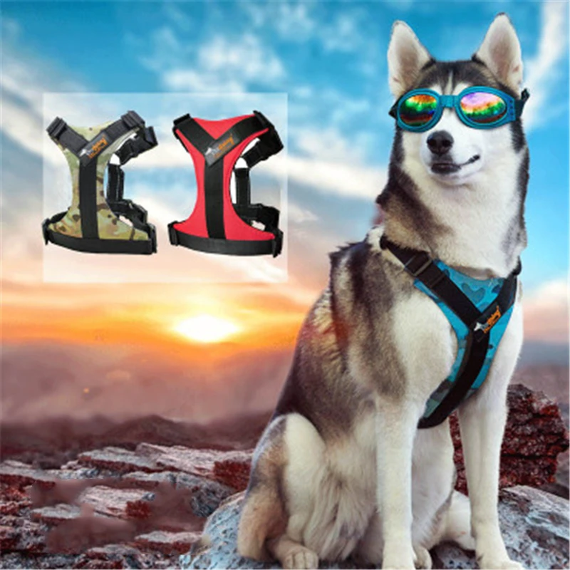 Поводок для собак Регулируемый мягкий дышащий поводок маленьких средних ошейник