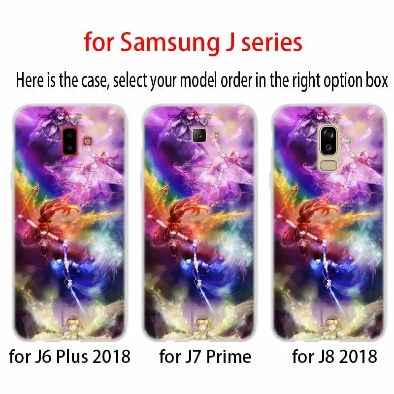 Мягкий чехол из ТПУ для Samsung GalaxyJ6 J8 J5 J7 J4 Core Plus 2018 2016 2017EU Prime Pro Ace anime Tinkerbell Tinker