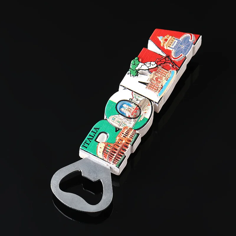 Сувенирный магнит на холодильник креативный открывалка для бутылок в римском