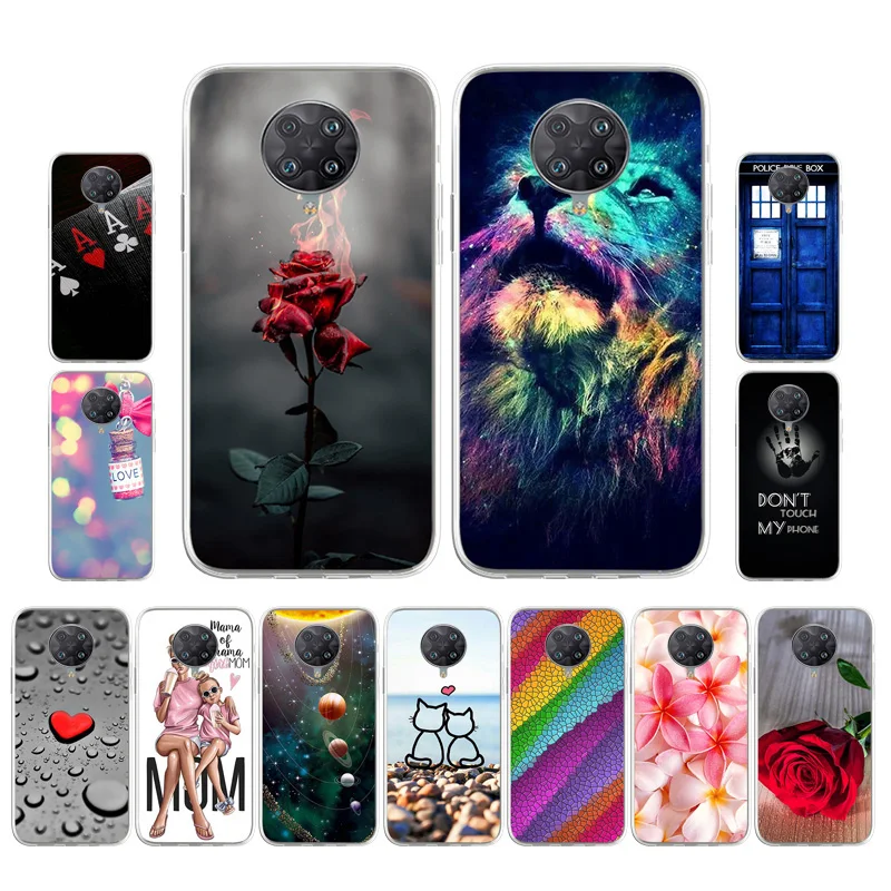 Cases For Xiaomi Redmi K30 Ultra Covers Soft Silicone Phone TPU Back Redmi K30 5G 4G Poco X2 Bumper Coque Painted Cases