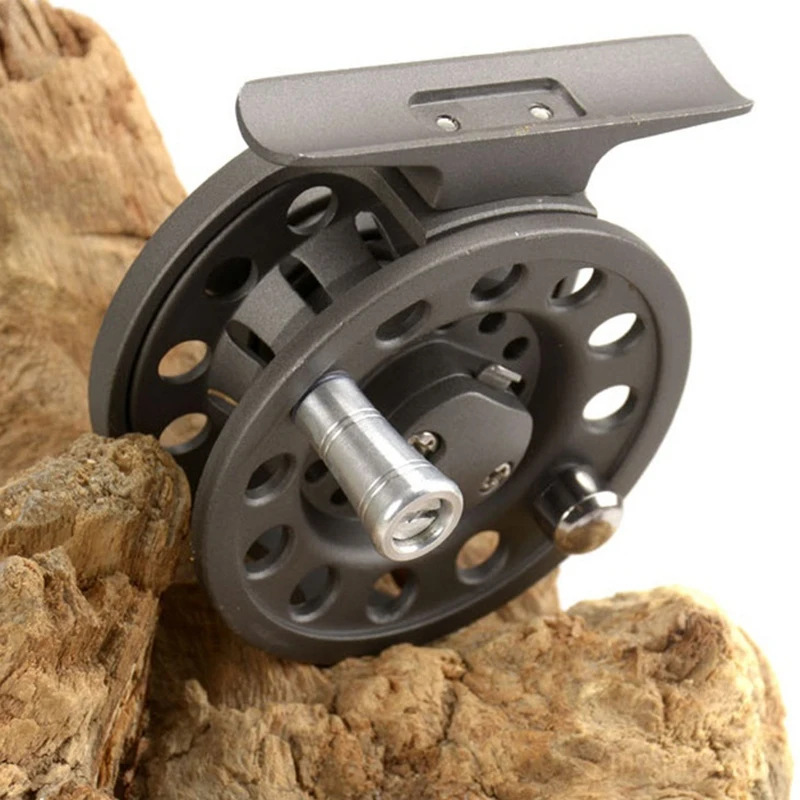 

Fishing Reel Ice Fishing Wheel Fly Fishing Reels Gear Ratio 1:1 Ice Wheel Fresh Water Fishing