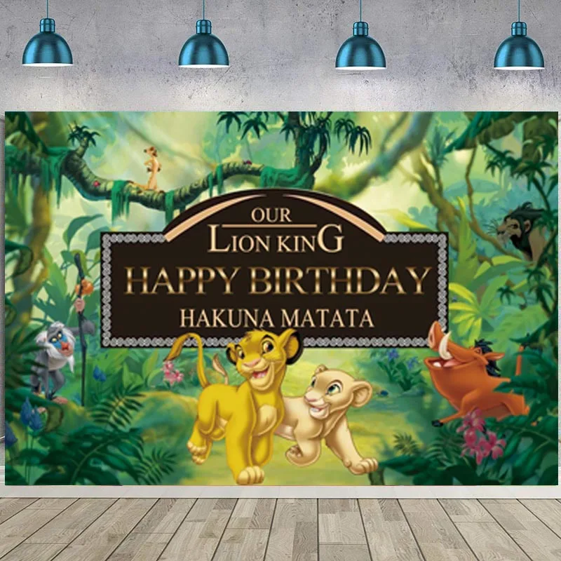 Фон для фотосъемки с изображением джунглей диких Лев естественных тропических