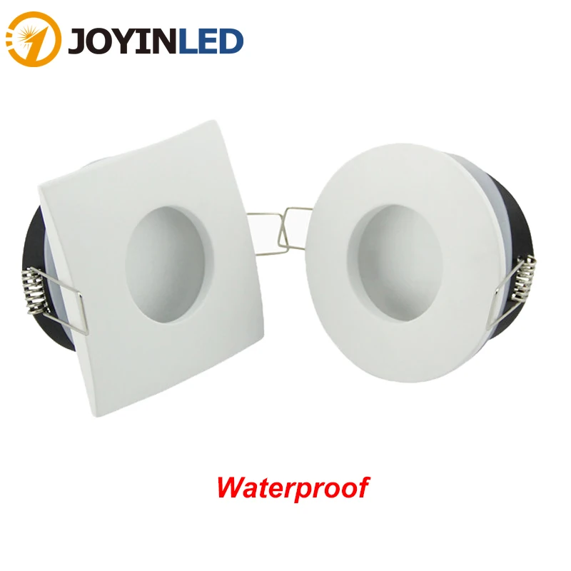 

2pcs/lot High Quality 70mm Cutout LED Halogen Bulbs Downlight Frame Surface GU10 Mr16 Downlight Fixture Led Recessed Fitting