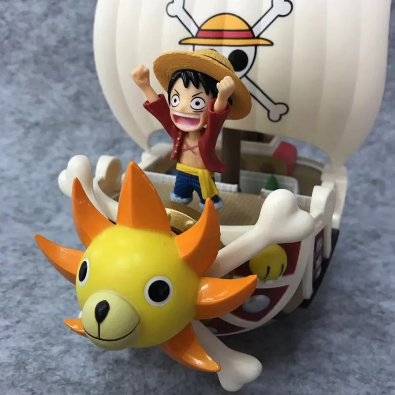 Аниме One Piece Monkey D Luffy Ship Ver ПВХ экшн фигурка Коллекционная модель кукла игрушка 21