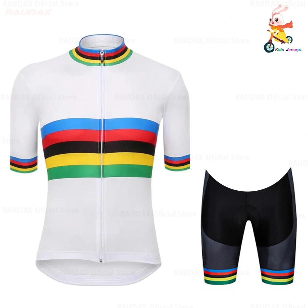 Детский комплект для велоспорта 2020 Pro Team Boy Cycle Jersey Mtb с коротким рукавом