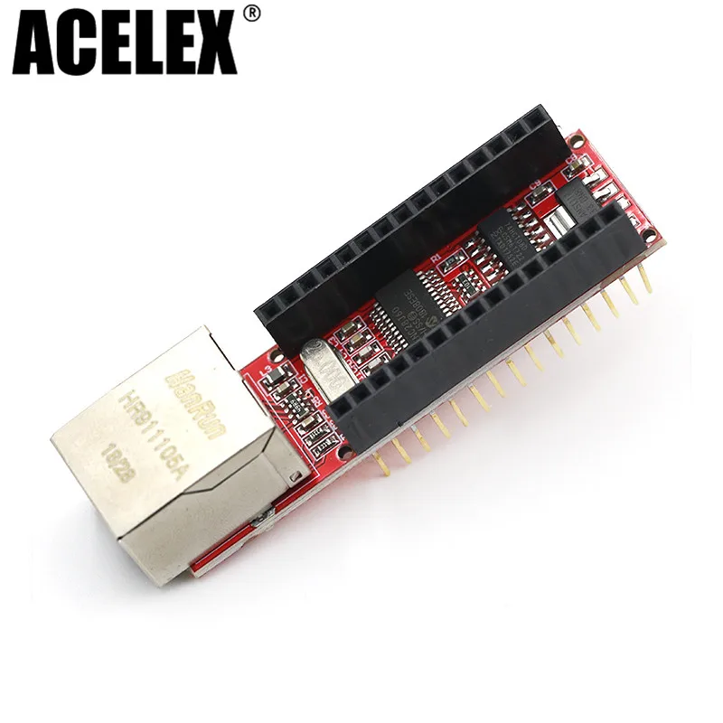 Nano V3 Ethernet щит ENC28J60 микрочип HR911105A веб сервер плата модуль для Arduino 3 0|Регуляторы