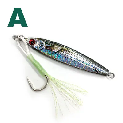 New DRAGER Metal Cast Jig Spoon20G 35G 60G Shore Casting Jigging Lead Fish Sea Bass Fishing Lure Artificial Bait Tackle - Цвет: A