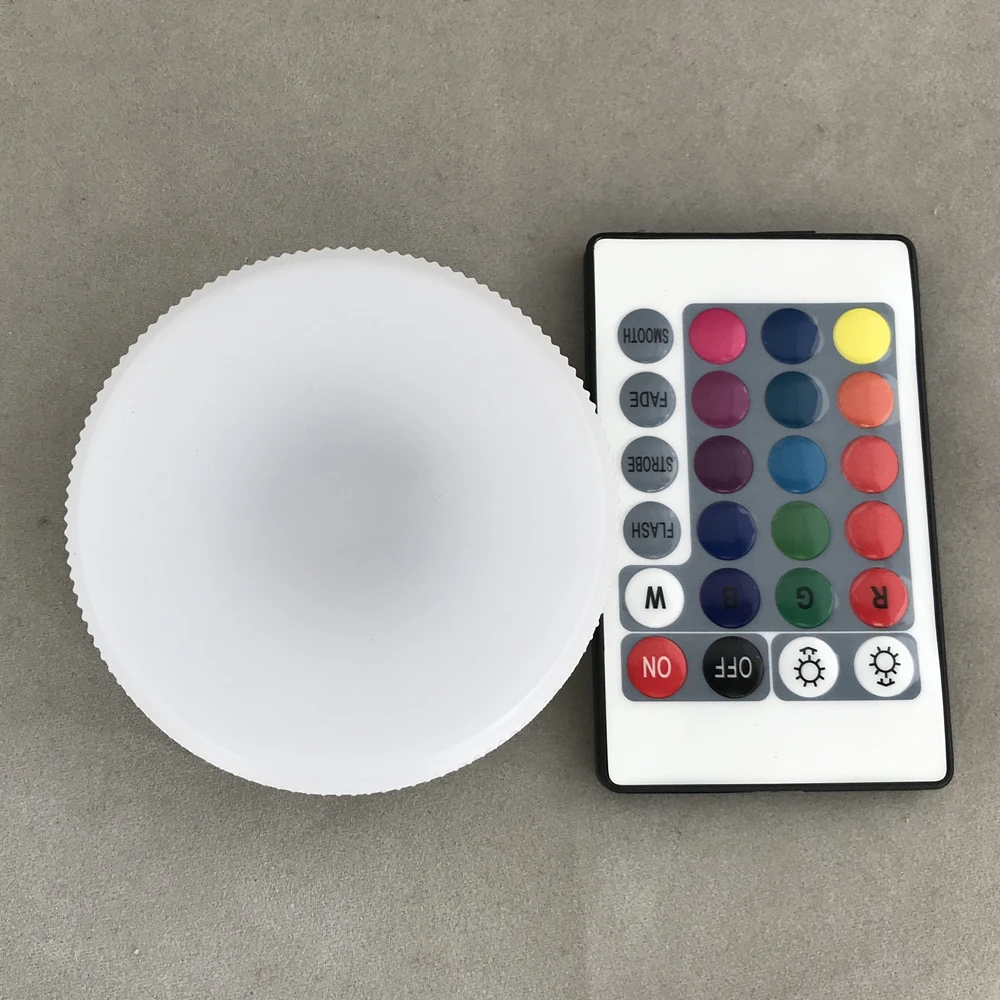 Светодиодная лампа 9 Вт 220 В переменного тока RGB + белый GX53 светильник для