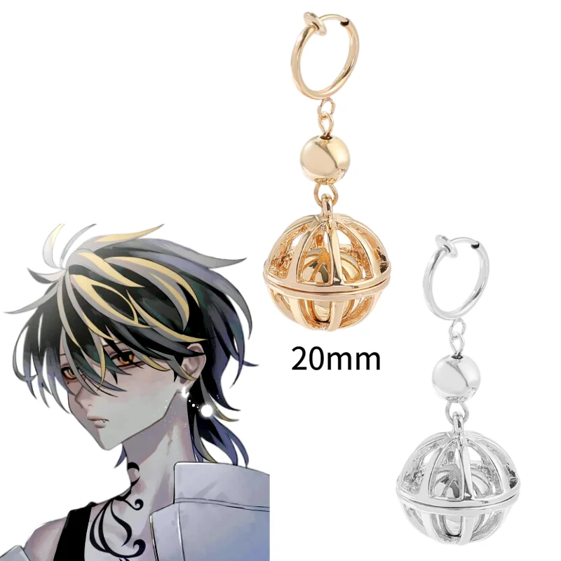 

Japanese Tokyo Revengers Earrings Cosplay Kazutora Hanamiya Mitsuya Pendant Women Men Dangle Jewelry Accessories Lovers Gift