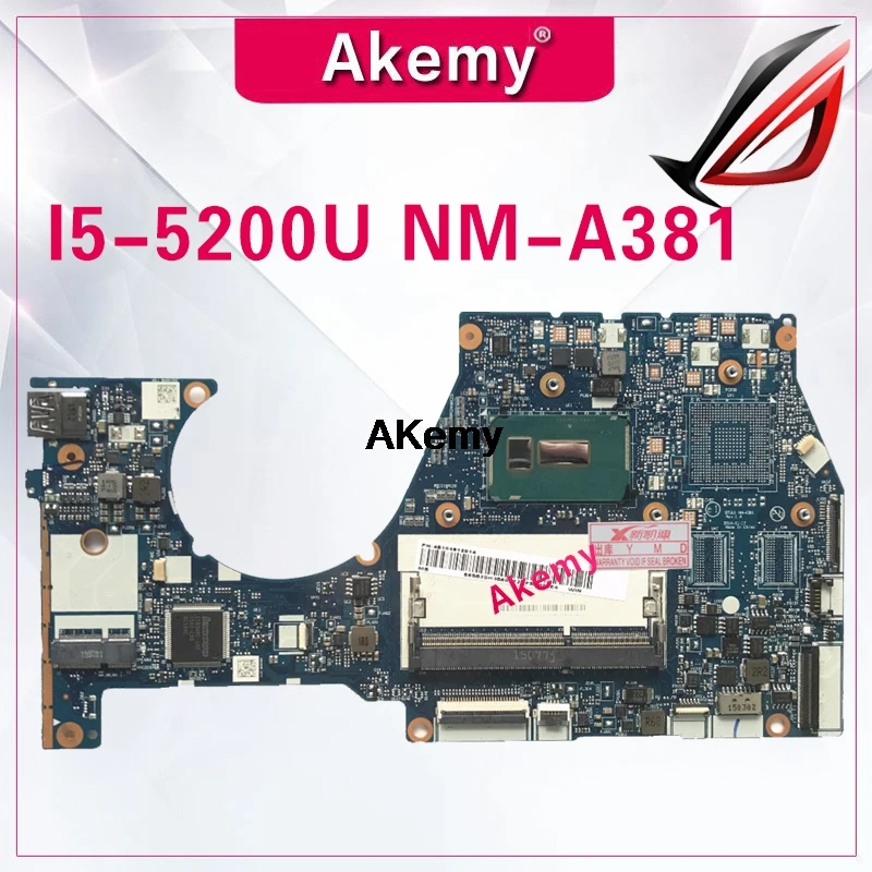 Для For Lenovo YOGA 3 14 материнская плата с I5-5200U NM-A381 5B20H35640 | Компьютеры и офис