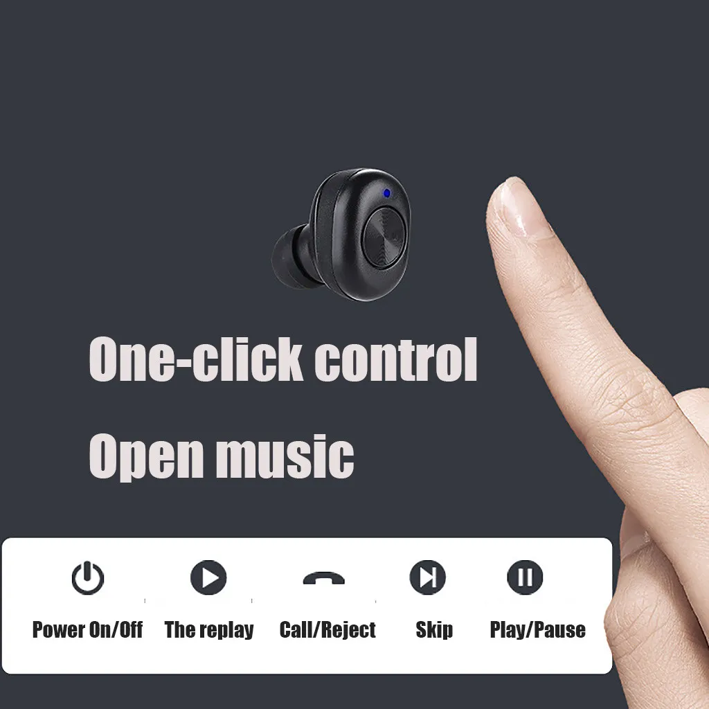 Беспроводные наушники BT5.0 магнитные Спортивная стереогарнитура Беспроводная