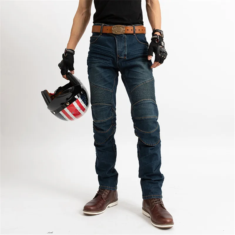 Гибкий классические женские мотоциклетные сапожки узкие джинсы деним брюки для