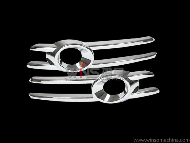 Accessories For Audi Q3 2012 2013 2014 Chrome Front Foglight Cover Fog Lamps Trim Decorative ABS Car-Styling Tuning | Автомобили и