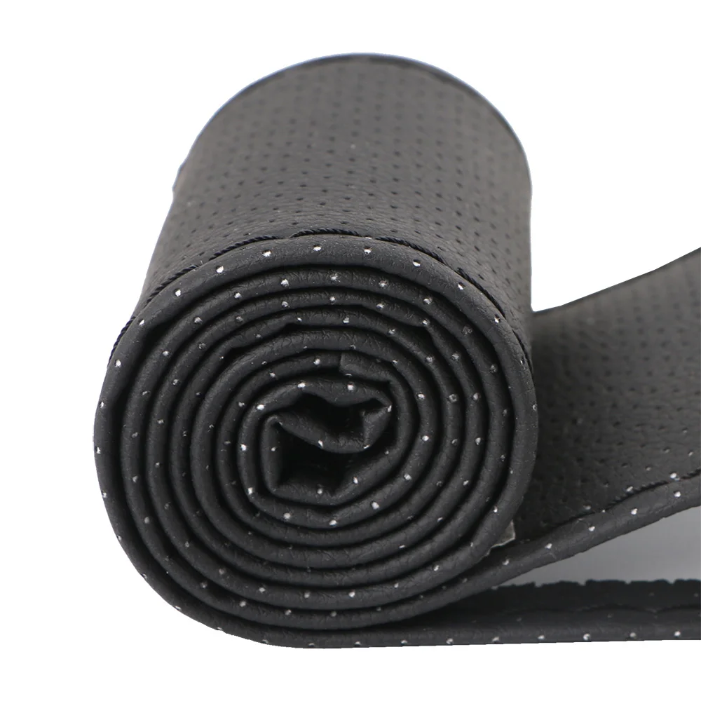 Универсальный чехол рулевого колеса автомобиля Авто оплетка из искусственной