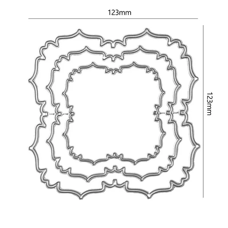 Eastshape Nested Цветочная рамка металлические пресс-формы для сделай сам Скрапбукинг