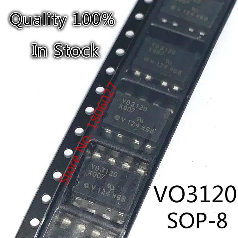 Бесплатная доставка 5 шт. чип VO3120 V03120/SOP изолятор оптопары|Интегральные схемы| |