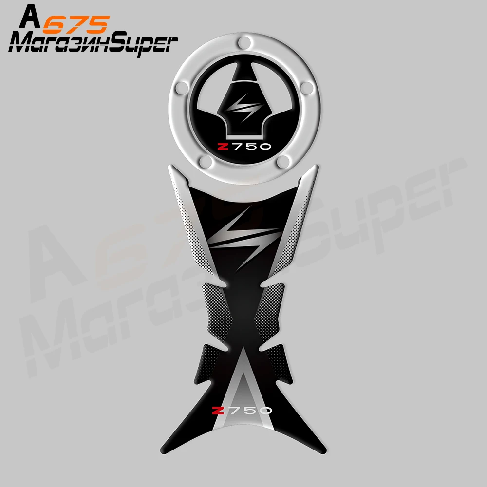 3D наклейка на бак для Kawasaki Ninja Z750 ZR750 Z 750 07 08 09 10 11 12|Наклейки и стикеры| |