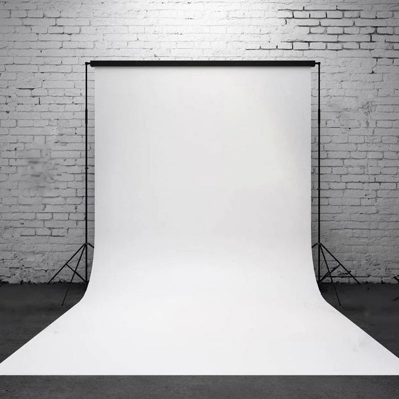 

90*150cm Pure White Vinyl Photography Backdrop Studio Photo Background Props