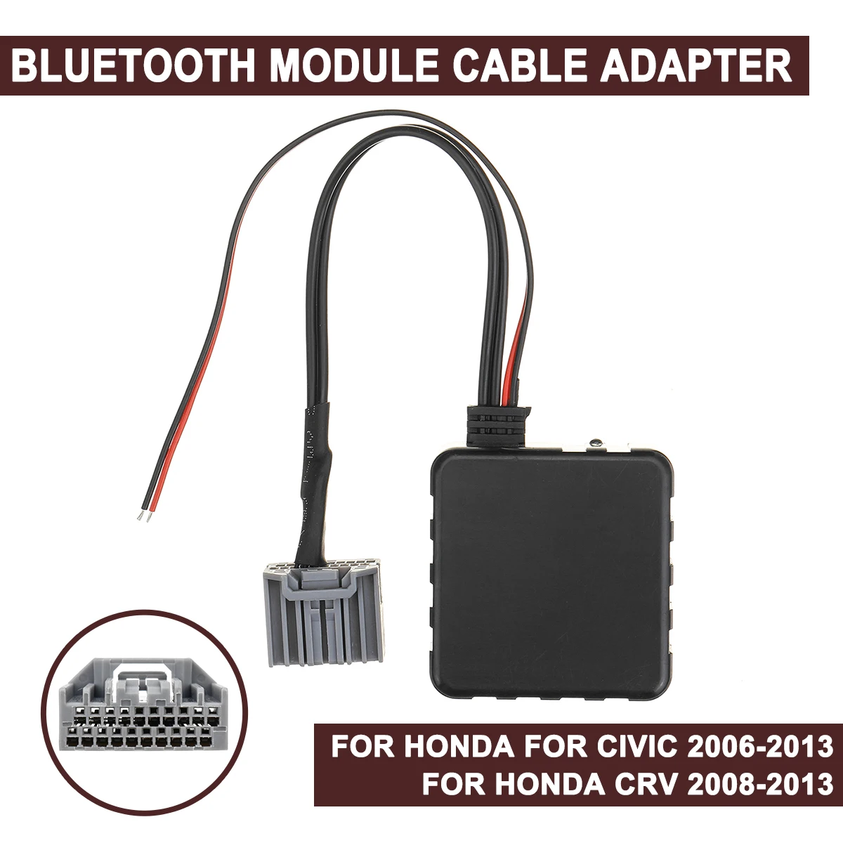 Автомобильный модуль bluetooth KROAK для Honda Civic 2006-2013 CRV 2008-2013 кабель Aux приемника