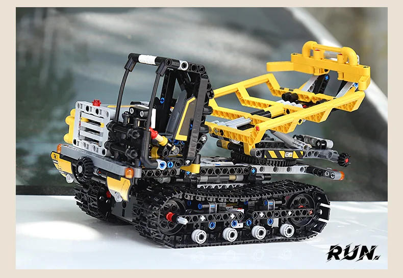 Technic Машинки Игрушки с управлением через приложение мобильный кран MK II набор совместим с 42094 строительные блоки кирпичи детские игрушки рождественские подарки