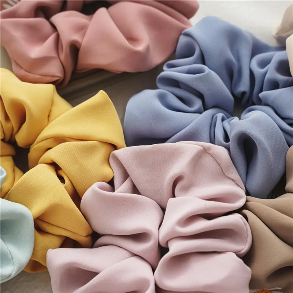 Женские резинки для волос милые эластичные с маргаритками шифоновые ободки