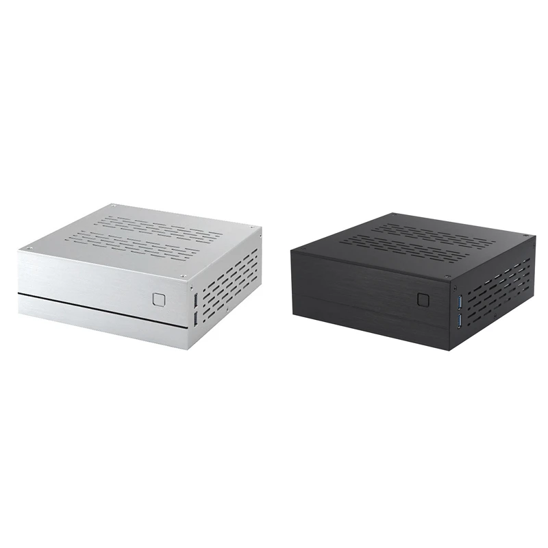 

Горизонтальный чехол для компьютера HTPC ITX Mini, компактный чехол для промышленного управления