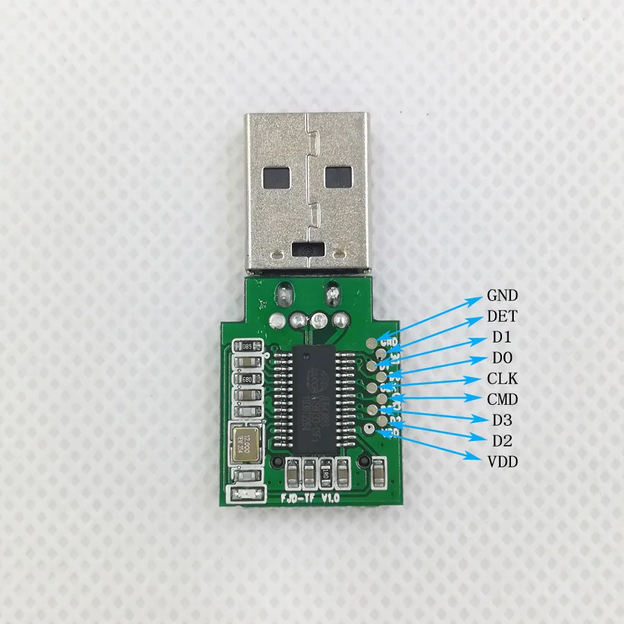 AU6438BS устройство для чтения карт памяти ремонт Мобильный телефон EMMC ISP Летающая