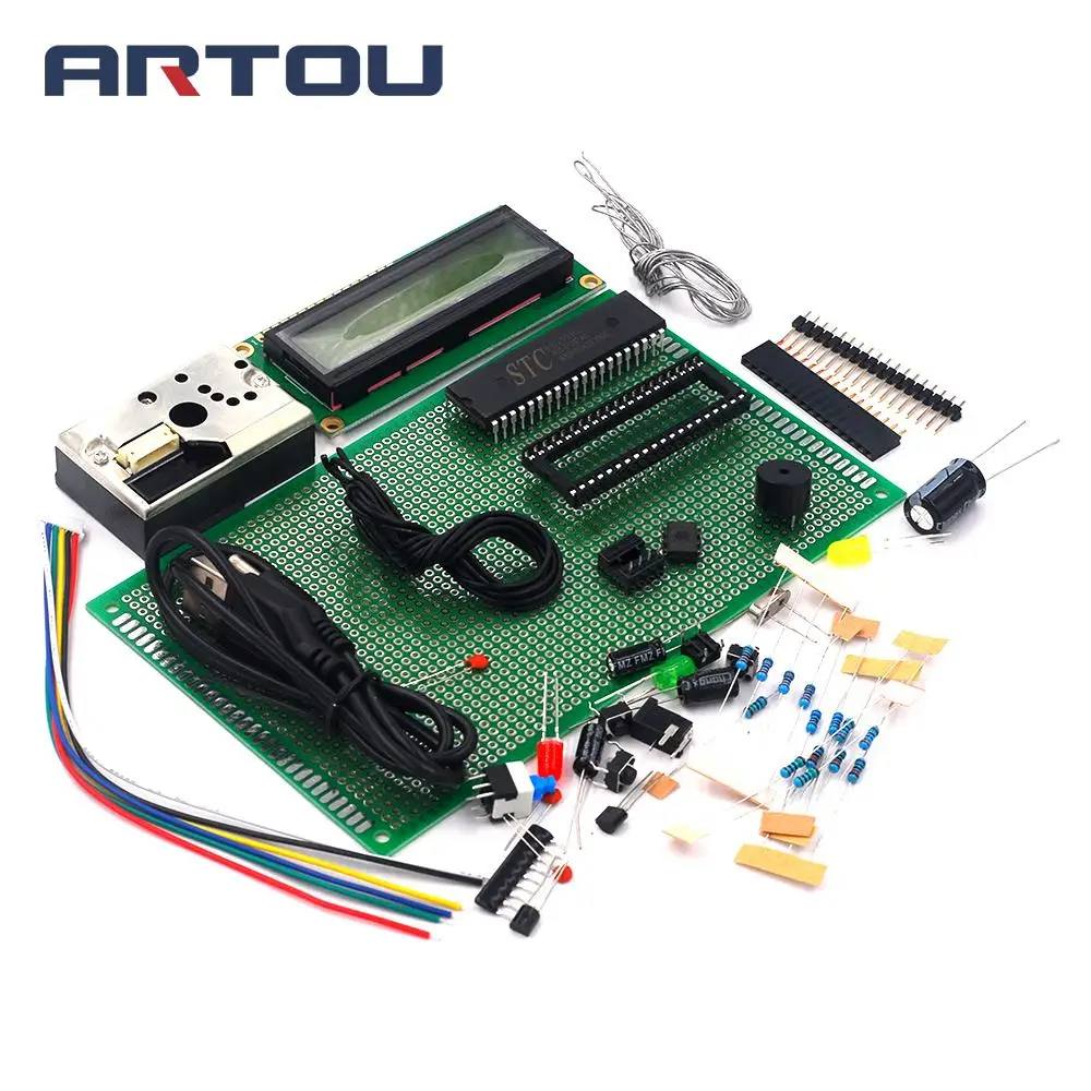 (Комплект) 51 однокристальный детектор качества воздуха PM2.5 проектирование