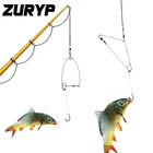 Автоматическое рыболовное устройство для кемпинга с 10 крючками, пружинный крючок для выброса, простая рыболовная снасть, аксессуары для зимней рыбалки