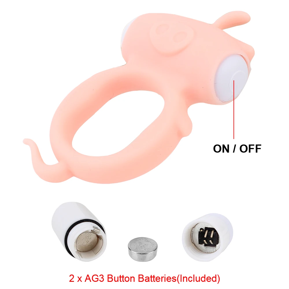 Вибрирующее кольцо на пенис секс-игрушки для мужчин двойная Задержка эякуляции