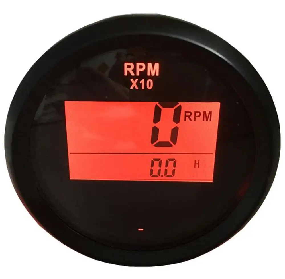 

Бесплатная доставка, 1 шт., цифровые Тахометры 0-9900 об/мин, Φ 52 мм с песометрами, счетчики оборотов для фотометра