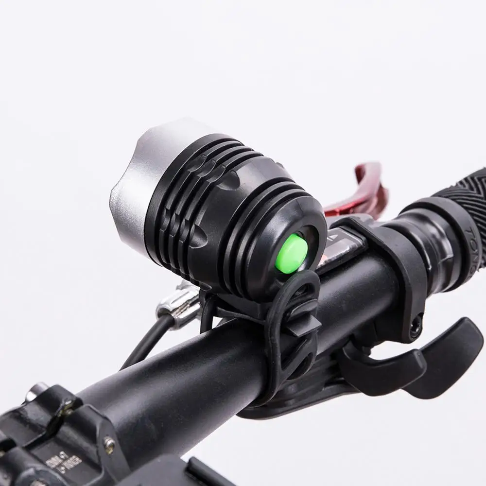 1 Pcs Black Super Bright Bicycle Headlights Taillight Mountain Lights Strong light Non-T6 Professional Riding | Спорт и развлечения