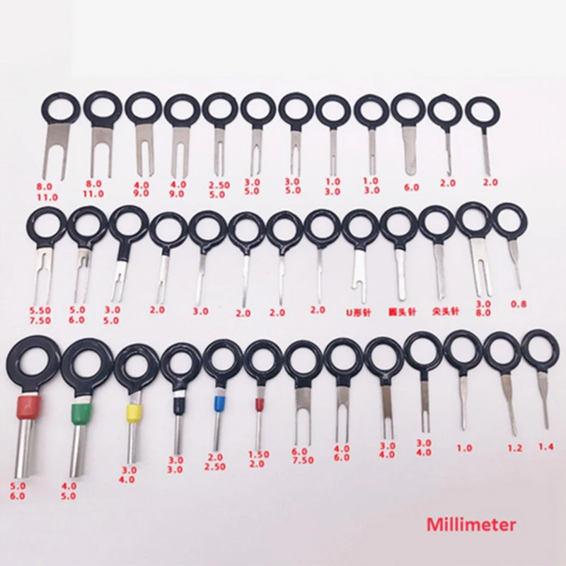 38x Авто разъем для подключения Pin Release экстрактор терминал набор инструментов