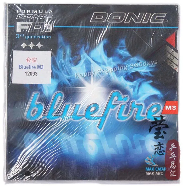 Donic Оригинал Blue fire M3 Bluefire Pips in BLUE губка для настольного тенниса резина сильный
