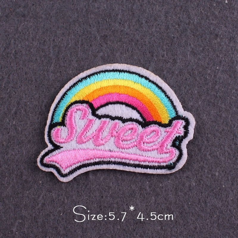 Мультяшные хрустальные нашивки на одежду с надписью Love | Дом и сад