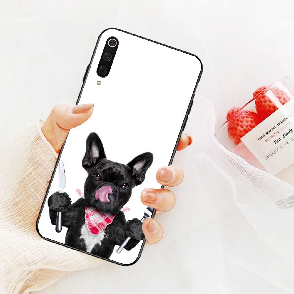 

NBDRUICAI french bulldog Dogs puppy Animal Bling Cute Phone Case for Xiaomi Redmi Note8 8A 7 6 6A 5 5A 4 4X 4A Go Pro Plus Prime