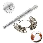 Набор Колец r, размер r, металлические ювелирные изделия, измерительный размер 1-13, с кольцами, пальцевой датчик, набор из 27 моделей колец, ювелирные изделия, размер rs, инструменты