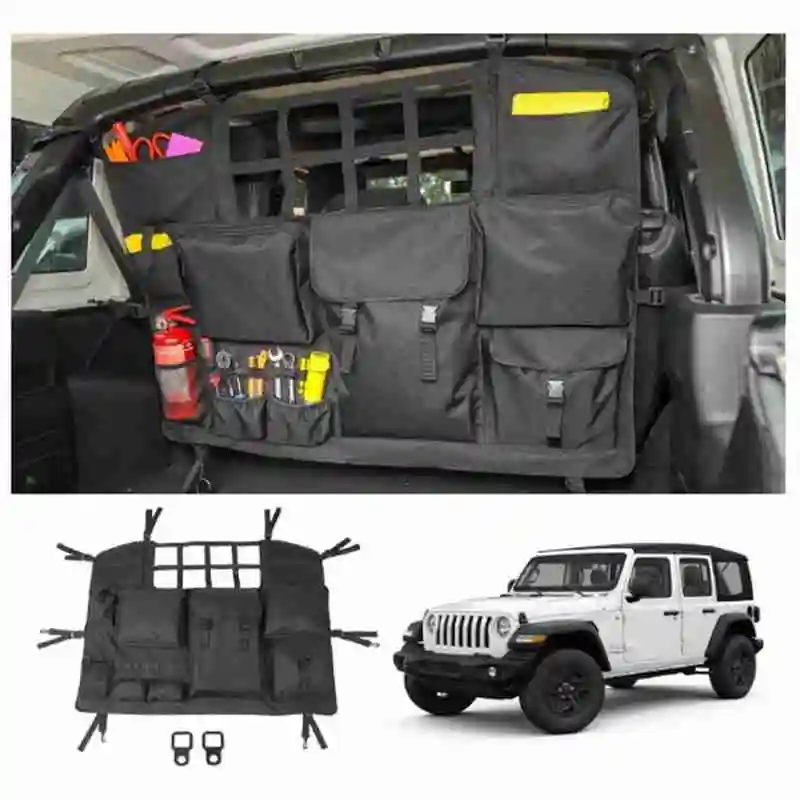 Сумка для хранения на заднее сиденье органайзер с несколькими карманами