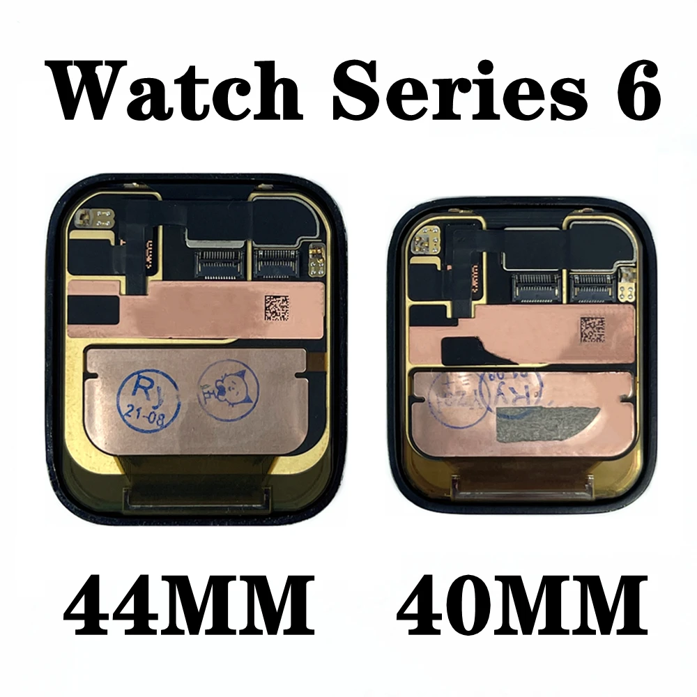 Оригинальный ЖК-дисплей для Apple Watch Series 1 2 3 4 5 6 38 мм 40 42 44 с сенсорным экраном