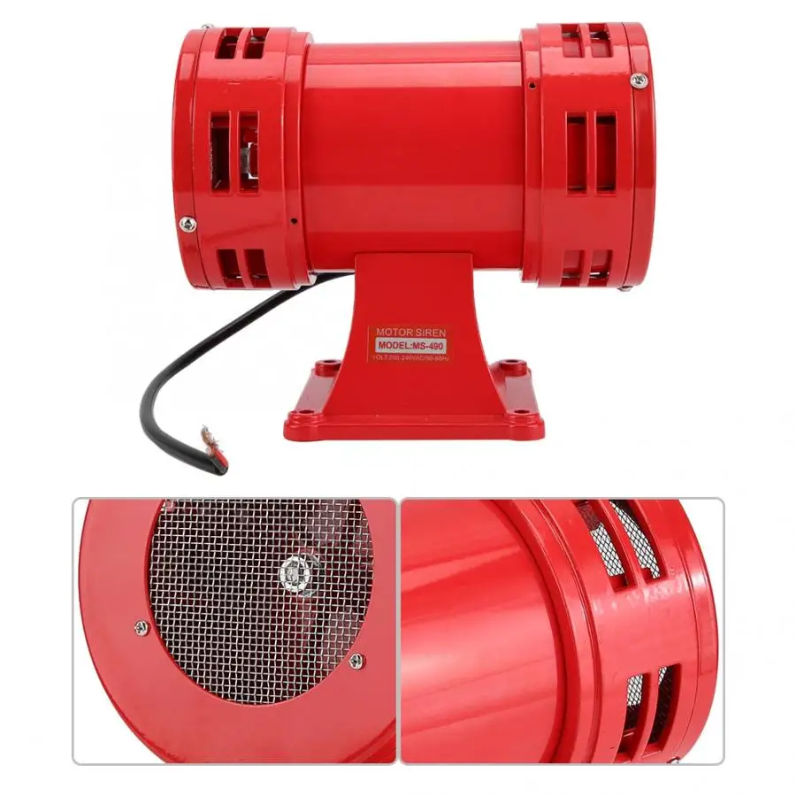 150 дБ промышленная безопасность сирена с электромотором непрерывный сигнал