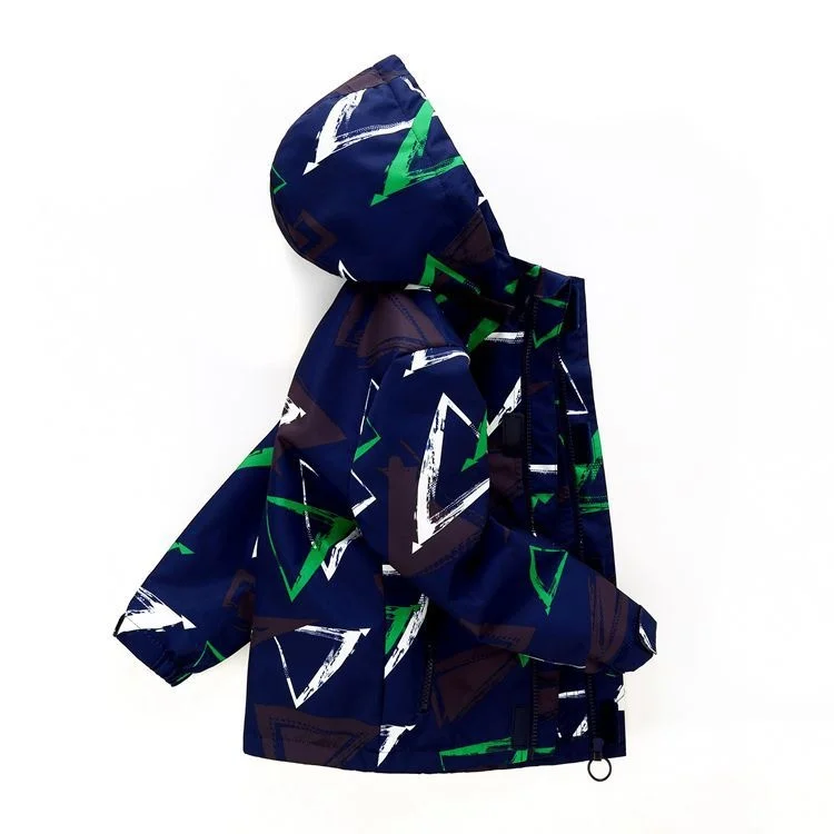 

2020 Spring Kids baby boy Warm Fleece Coat Waterproof hooded Child Girl Boy spors active coat Jackets Children Outerwear
