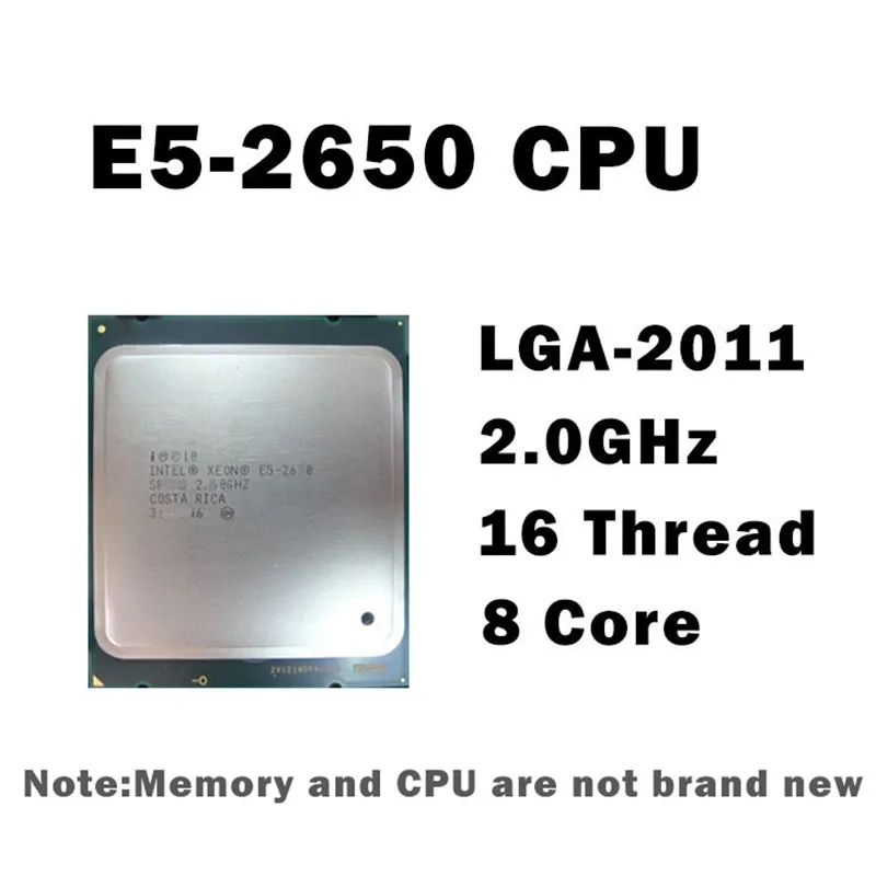Материнская плата X79 LGA2011 Combo с ЦП E5 2650 4-канальный 16 Гб (4X4GB) DDR3 ОЗУ 1333 МГц NVME M.2 слот
