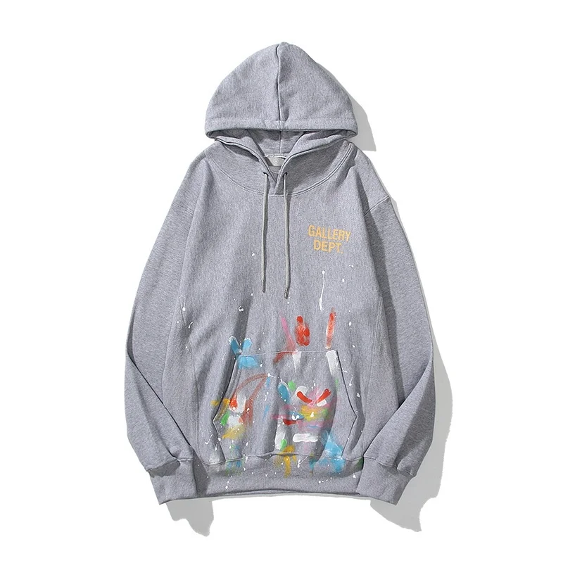 

Gallery dopt ink graffiti sweater hand painted old hooded virgin long sleeve Hoodie