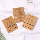 2 шт., Парные браслеты, обещание на мизинцах, подарки для мамы, дочки, подростков