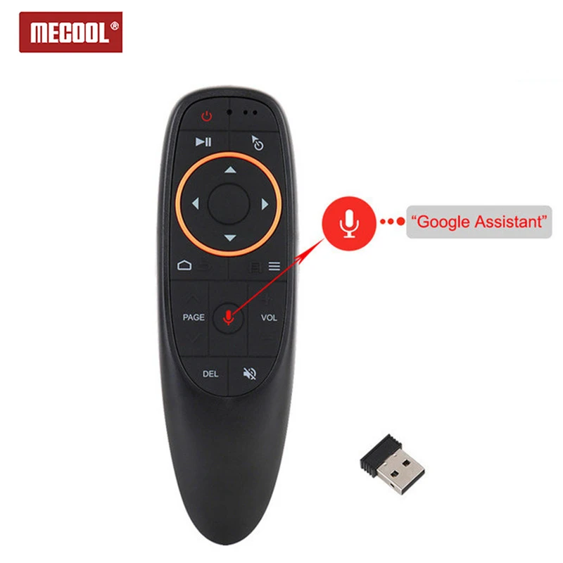 G10 Air mouse Голосовое управление 2,4 ГГц беспроводной Google микрофон USB приемник гироскоп зондирование умный пульт дистанционного управления для Android tv BOX